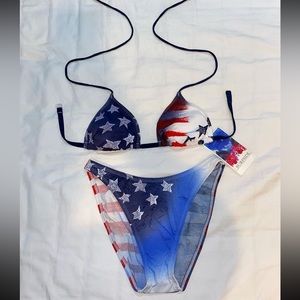 Surfside American Flag Bikini!